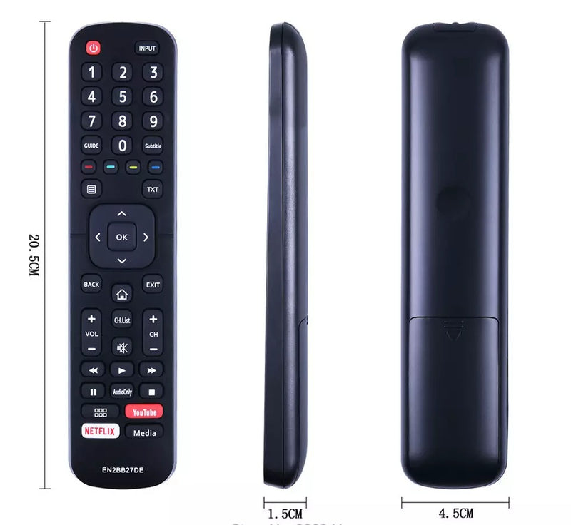 New EN2BB27DE TV Remote Control For LCD U55 65D9000H U65 75E9000H