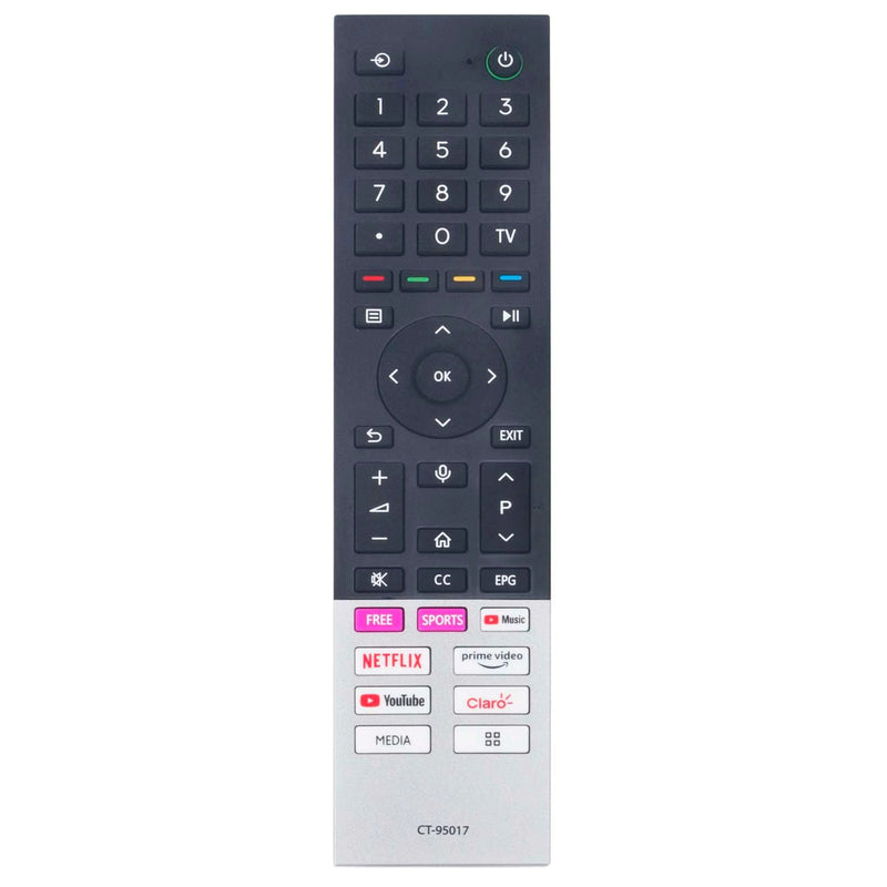 ERF3A82 CT-95017 Remote Control for Smart TV with Bluetooth Voice