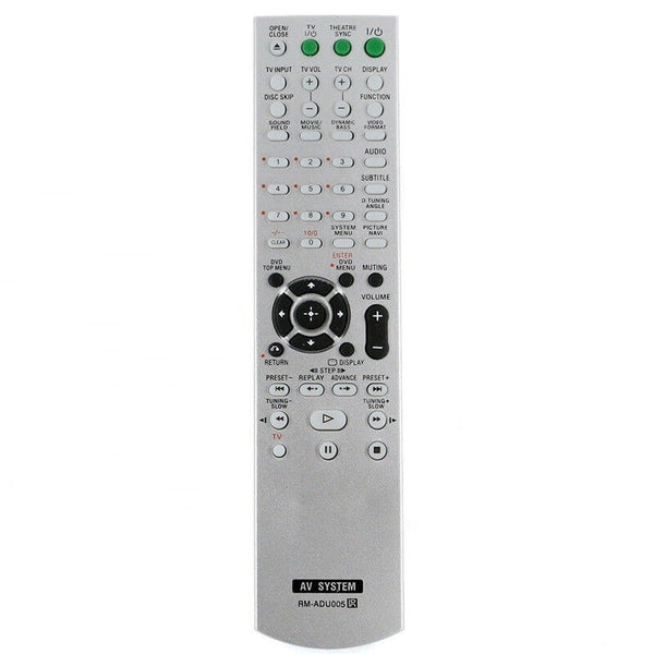 RM-ADU005 Remote Control For DVD Home Theater System DAV-DZ630 HCD-DZ630