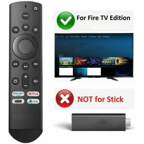 NS-RCFNA-19 CT-RC1US-19 IR Remote Control For Fire TV 55LF621U19 43LED2160P 50LED2160P (NO VOICE)