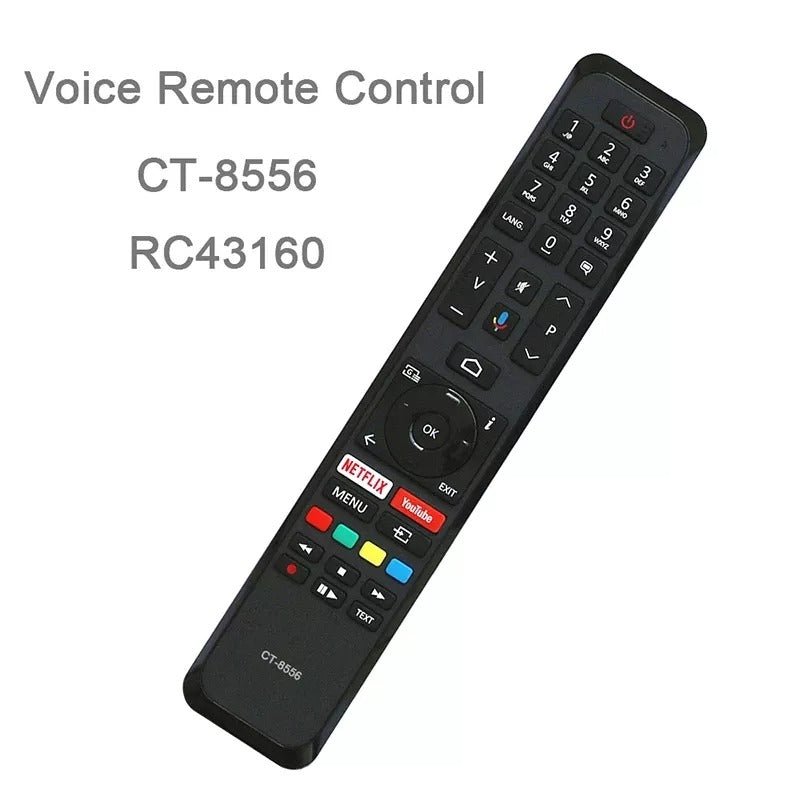 CT-8556 RC43160 Remote Control For Smart Voice TV 43UA3A63DG LT43VA8900 65UA2B63DG 58UA4B63DA
