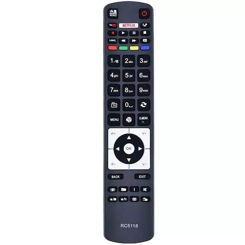 RC5118 Remote Control for LCD Smart TV