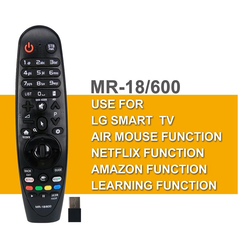 Remote Control AM-HR650A AN-MR650A MR-18+ AN-MR50 fit For 3D Smart TV With USB Receiver