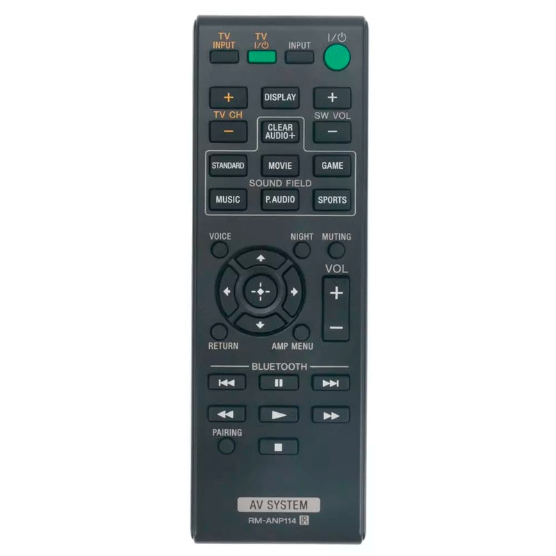 RM-ANP114 Remote Control For Sound Bar HT-CT770 SA-WCT370 RM-ANP115