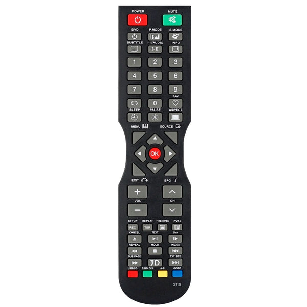 QT1D Remote Control For LCD TV QT166 QT155S QT1E E48W13A-AU E40W13C-AU