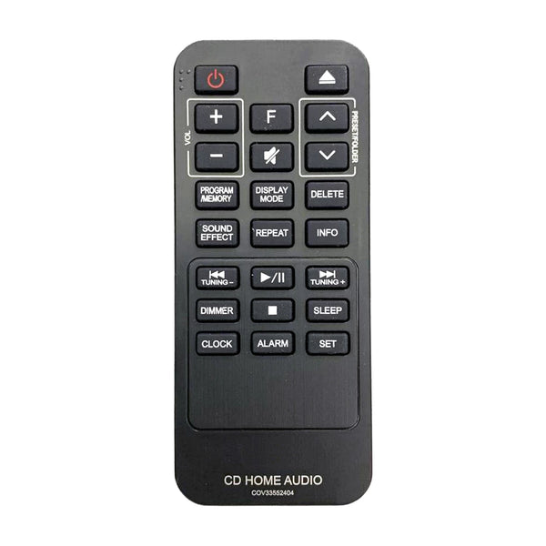 Remote Control COV33552404 For Soundbar CD Home Audio System CM2760