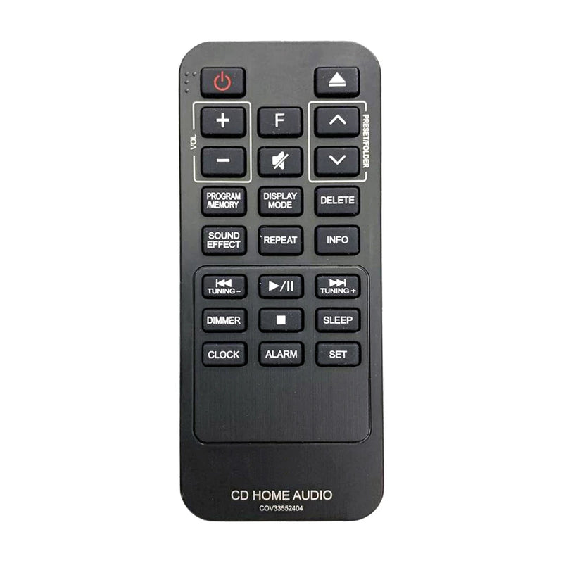 Remote Control COV33552404 For Soundbar CD Home Audio System CM2760