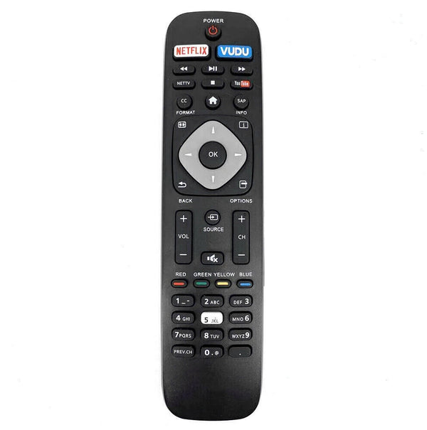 Remote Control NH500UP For 4K UHD Smart TV 32PFL4902/F7, 40PFL4901/F7B, 75PFL6601/F7