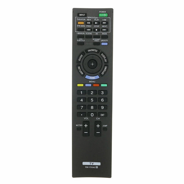 RM-YD040 HDTV Remote Controlle XBR46HX909 KDL-40HX800 KDL40EX72