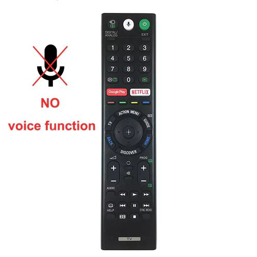 RMF-TX200P Remote Control For Smart TV KDL-50W850C XBR-43X800E No Voice