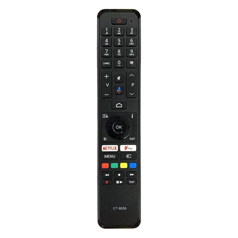 CT-8555 RC43161 For Smart Voice TV Remote Control Play 58UA2B63DB 55UA3A63DG 65UA4B63DA