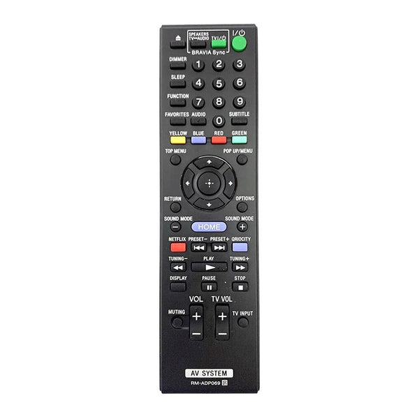 RM-ADP069 For DVD Home Theater System Remote BDV-E380 HBD-E370 HBD-E970W HBD-F500