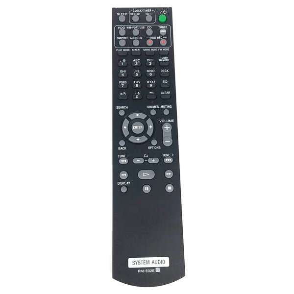 Remote Control RM-E02E For Audio System HCDE300HD NASE300HD