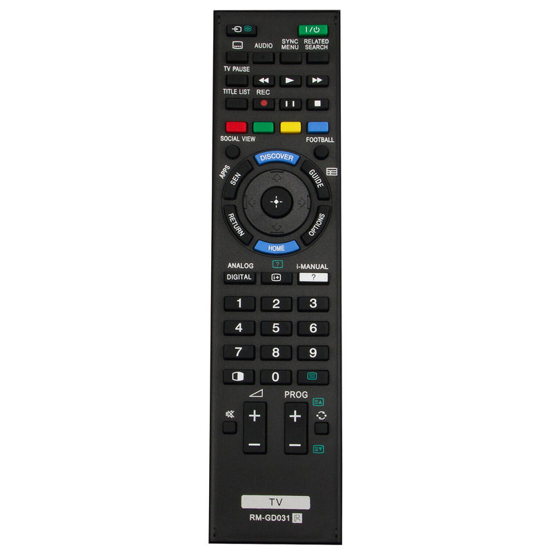 RM-GD031 Remote Control for TV KDL-40W600B KDL-48W600B KDL-60W600B