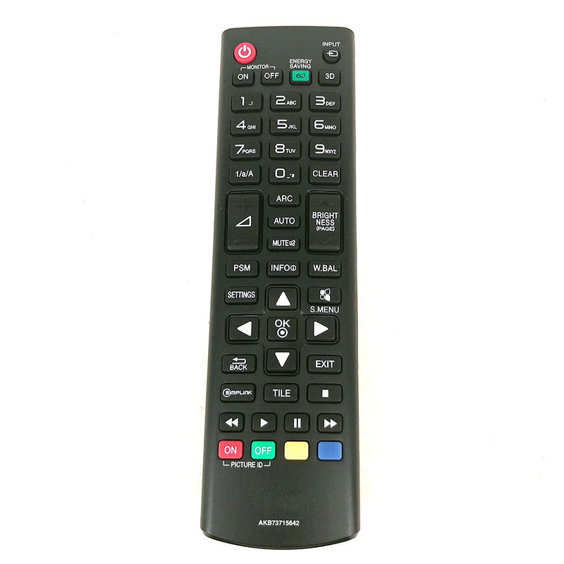 AKB73715642 Remote Control Compatible with TV 55WL30MS 42LS35A 32LS33A 60WL30MS 42WL30MSD