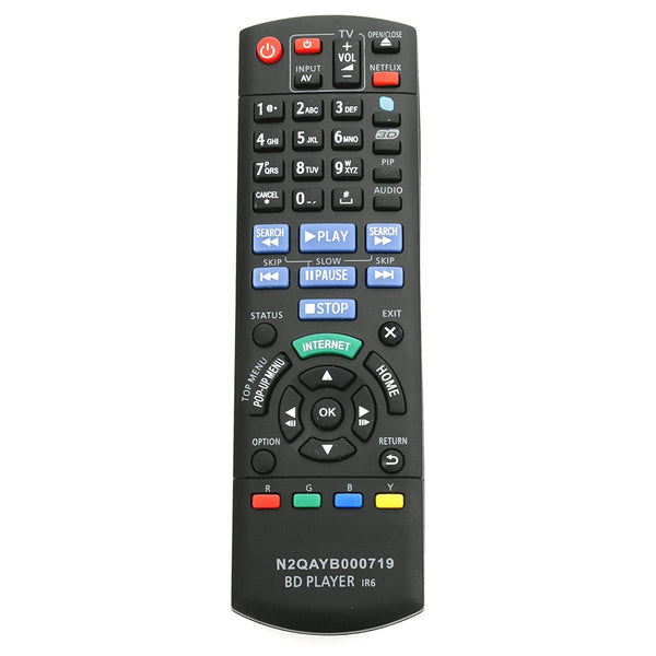 N2QAYB000719 Remote Control fit for Blu-ray Disc DVD Player DMP-BDT120 DMP-BDT220CP