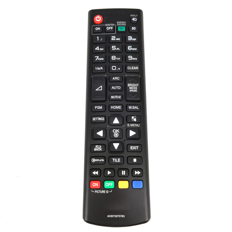 AKB73975763 Remote Control fit for TV 55WT30MS-B 43SE3KB-B 47WL30MS-D 49XF3C-B 55LV75A-7B 60WL30MS-D