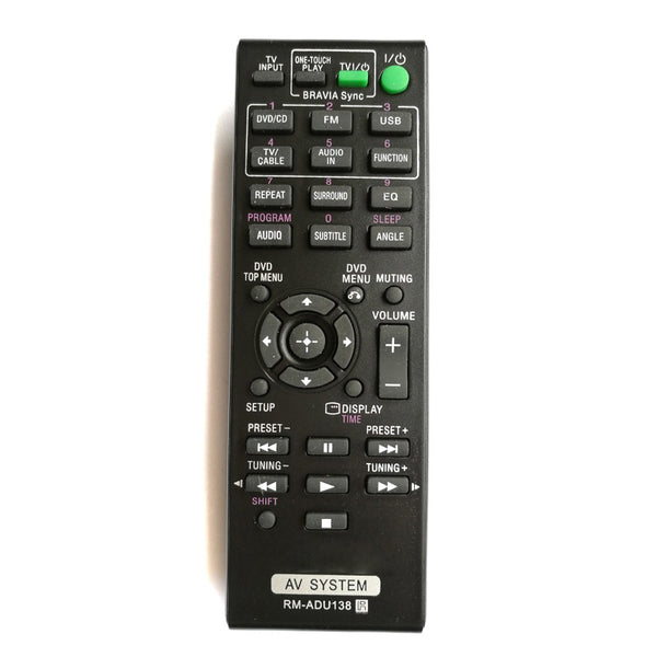 RM-ADU138 Remote Control For Home Theater System DAV-TZ135 DAV-TZ140 DAV-TZ150 HBD-TZ145