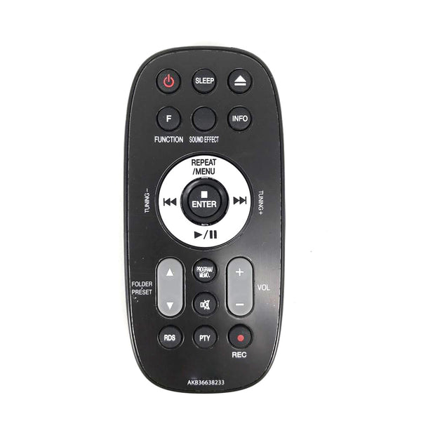 Micro HiFi Audio System Remote Control AKB36638233