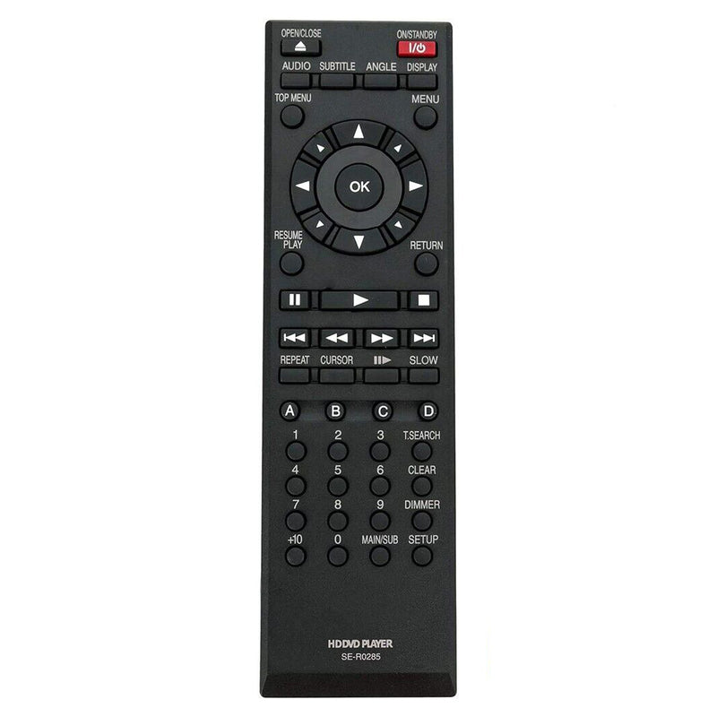 SE-R0285 Remote Control fit for HD DVD Player HD-A3 HD-A3KU HD-A30KU