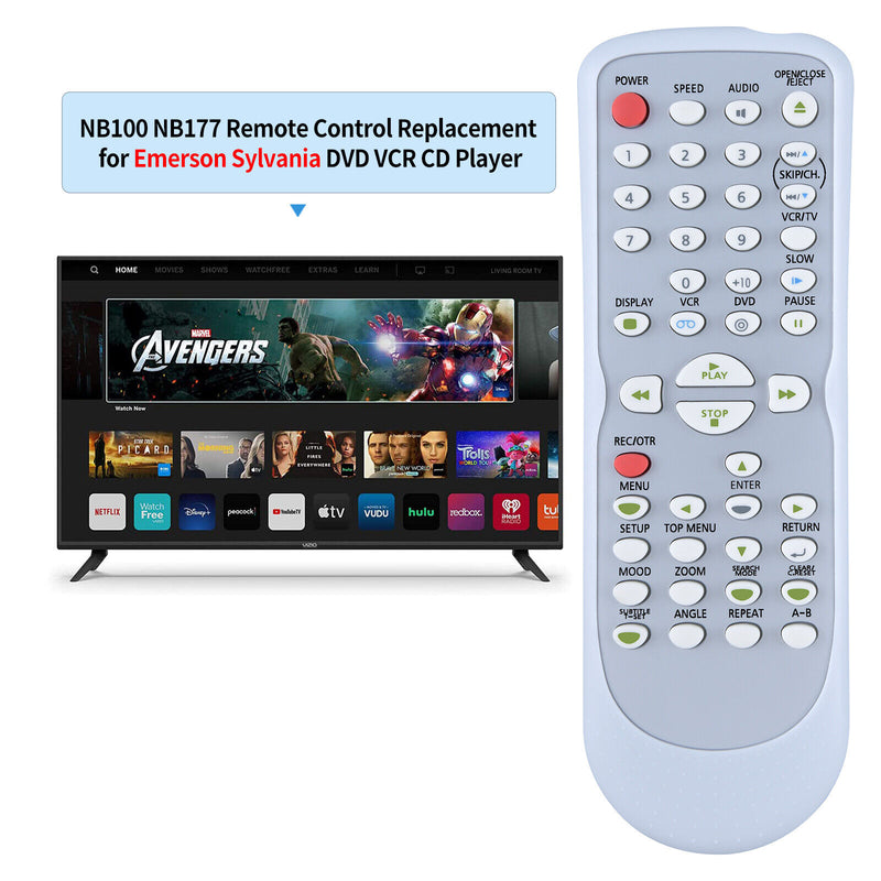 MBE297 Remote Control For DVD VCR EWD2004OM CSDV840E