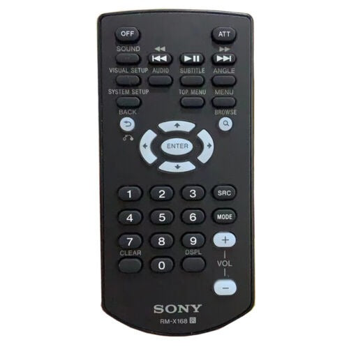 RM-X168 Remote Control for CD DVD Receiver MEX-DV808 MEX-DV1707U